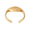 304 Stainless Steel Open Cuff Rings for Women RJEW-C095-07G-3