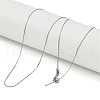 304 Stainless Steel Coreana Chains Necklaces NJEW-H042-08P-1