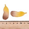 Two Tone Frosted Acrylic Pendants FACR-T007-02I-3