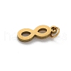 304 Stainless Steel Charms STAS-L281-002G-2