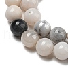 Natural Agate Beads Strands G-R494-A18-03-3