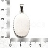 304 Stainless Steel Pendants STAS-B086-10C-P-3