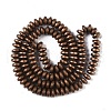 Electroplated Synthetic Non-magnetic Hematite Beads Strands G-E618-08D-2