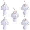 Natural Howlite Pendants PALLOY-SW0004-11-1