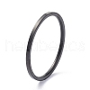 1mm Polished Plain Dome Finger Ring for Girl Women RJEW-C012-02A-EB-3