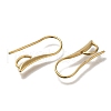 Brass Earring Hooks KK-H502-12G-2