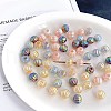 Opaque Acrylic European Beads OACR-F010-07-1