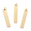 Ion Plating(IP) 304 Stainless Steel Pendants STAS-I311-14B-G-2