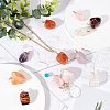 Fingerinspire 12Pcs Natural Gemstone Pendants FIND-FG0001-60-5