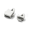 304 Stainless Steel Bayonet Clasps STAS-B082-01B-P-2