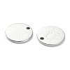 Non-Tarnish 304 Stainless Steel Charms STAS-P280-13P-2