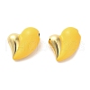 Brass Enamel Pendants KK-M324-08C-G-2