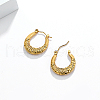 304 Stainless Steel Hoop Earrings IO9179-2-1