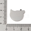 Non-Tarnish 304 Stainless Steel Pendants STAS-C095-02P-3