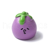 Resin Vegetable Figurines Ornament DJEW-E014-01C-1