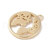 Brass Pendants KK-Z050-35G-2