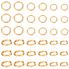 Beebeecraft 300Pcs 3 Styles 304 Stainless Steel Split Rings STAS-BBC0002-89-1