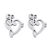 Non-Tarnish 201 Stainless Steel Pendants STAS-S081-029-1