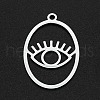 Non-Tarnish 201 Stainless Steel Pendants STAS-N090-LA006-1-1