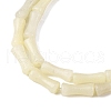 Natural White African Opal Beads Strands G-L624-G12-12x5mm-4