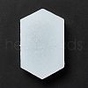 Imitation Embedded Rhinestone Hexagon Pendant Silicone Molds DIY-I090-10-4