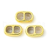 Rack Plating Brass with Plastic Slide Charms KK-G501-11G-1