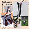 50 Yards Polyester Stripe Ribbons SRIB-WH0011-157C-6