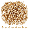 DICOSMETIC 400Pcs CCB Plastic Tube Bails CCB-DC0001-07KCG-1