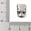 304 Stainless Steel European Beads STAS-S183-05C-AS-3