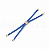 Nylon Twisted Cord Bracelet Making MAK-T003-03G-2