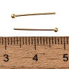 Brass Ball Head Pins KK-H502-03B-G-3