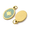304 Stainless Steel Enamel Pendants STAS-U061-23G-02-2