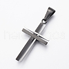 304 Stainless Steel Pendants STAS-H360-06BP-2
