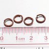 Open Jump Rings Brass Jump Rings JRC7MM-R-3