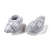 Handmade Printed Porcelain Beads Strand PORC-T133-01G-3