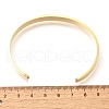 304 Stainless Steel Blank Cuff Bangles BJEW-E361-11G-4