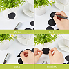 PVC Chalkboard Labels Blank Stickers STIC-WH0004-42E-5