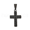 304 Stainless Steel Pendants STAS-G346-29EB-04-1