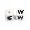 Porcelain Beads PORC-R003-08W-2