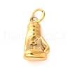 Ion Plating(IP) 304 Stainless Steel Pendants STAS-P325-28G-01-2