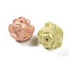 UV Plating & Spray Painted Opaque Acrylic Beads OACR-G047-02-2