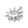 304 Stainless Steel Pendants STAS-C122-12P-2