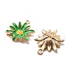 Alloy Enamel Pendants FIND-H016-01G-06-2