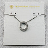 Brass Initial Pendant Necklaces for Women FS-WG8E27F-41-1