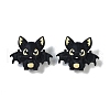Halloween Theme Silicone Focal Beads SIL-M005-05A-1