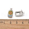 Brass Micro Pave Cubic Zirconia Stud Earrings EJEW-Q015-07P-3