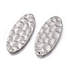 Tarnish Resistant 304 Stainless Steel Pendants STAS-F263-06P-2