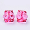 Transparent Acrylic Beads TACR-Q259-10mm-V08-01-2