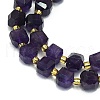Natural Amethyst Jade Beads Strands G-I376-D28-01-3