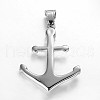 Tarnish Resistant 316 Surgical Stainless Steel Big Pendants STAS-P059-04-2